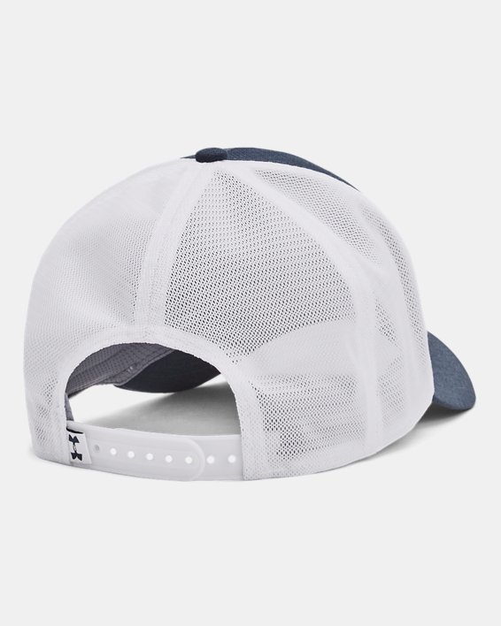 Men's UA Iso-Chill Armourvent™ Trucker Hat in Gray image number 1